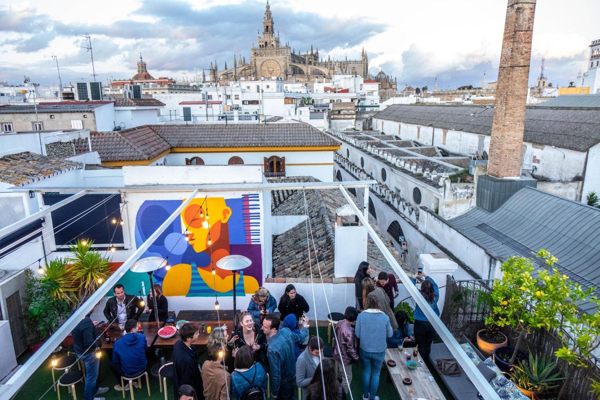 La Banda Rooftop Hostel Sewilla Zewnętrze zdjęcie